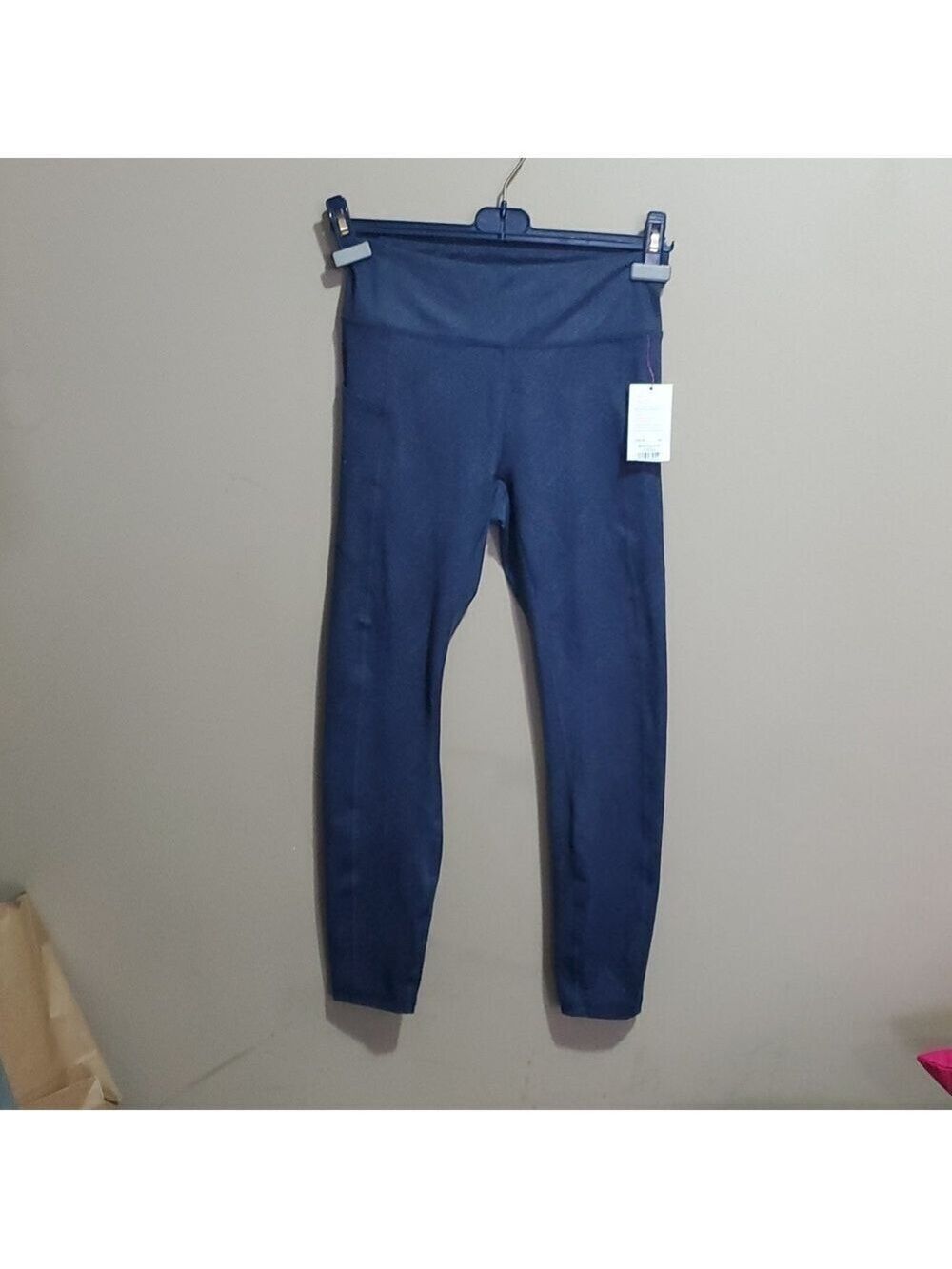 Shambhala live in comfort high rise blue leggings size 7/8
